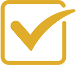 yellow check icon